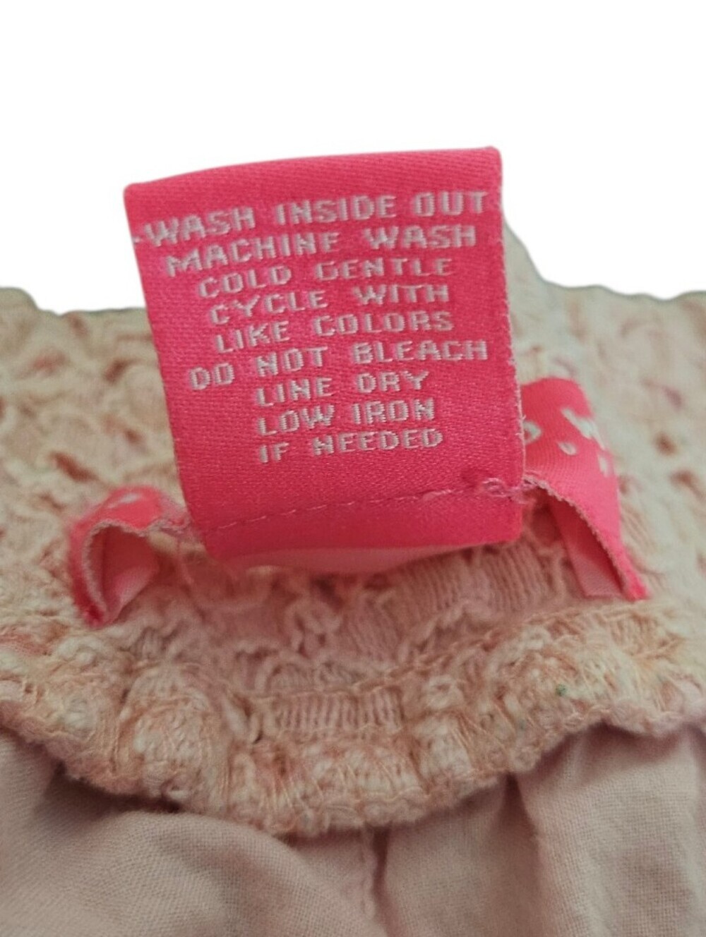 Tinseltown MD Pink Lace Flower Shorts - Picture 8 of 12